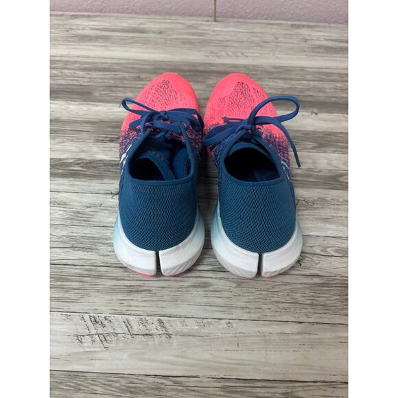 Under Armour Mesh Running Shoes Womens Size 9.5 Blue Pink - Picture 4 of 9